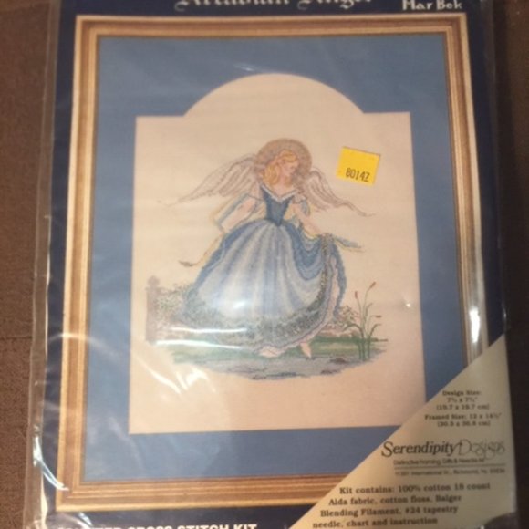 MarBek Arcadian Angel Cross Stitch Kit - Picture 1 of 5